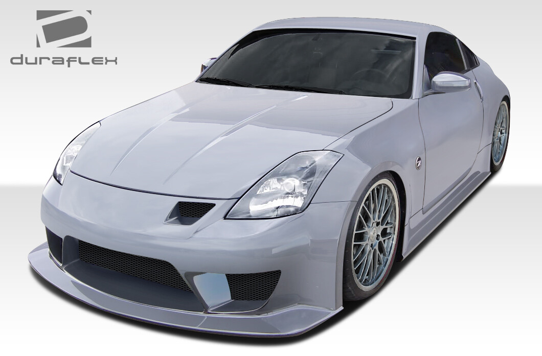 【美品】CORE FIT BODY D 03-08 Fits Nissan 350Z 2DR Zeta Duraflex Front Body Kit Bumper