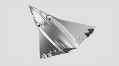 1/144/200 China 6th Generation Fighter Jet Model Eagle 21E Missile Model 3D