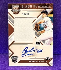 2018 Elite Extra Edition USA Collegiate Silhouette /99 Parker Caracci Auto