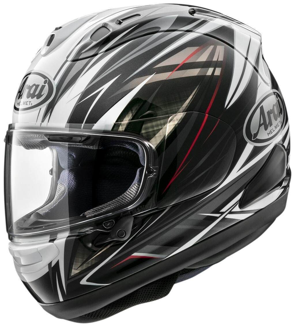 新品未使用ARAI RX-7X FIMRACING WHITE size XL Arai RX-7X FIM Racing #1 Full face helmet Corsair-X RX-7V