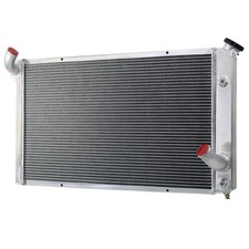 4 Rows Aluminum Radiator Fits 1973-1975 Chevy Corvette C3 5.7l7.4l V8 350cunew