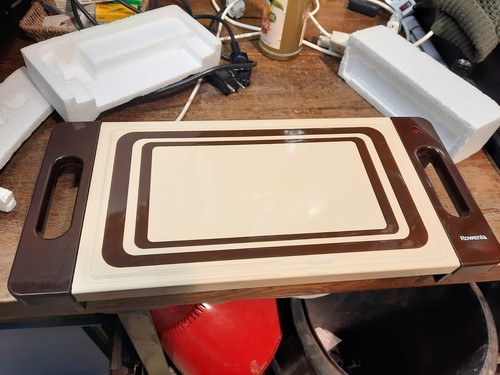 Neue ROWENTA Wärmespeicherplatte , Braun, edelstahl, 1000 W, Mit Kabel & OVP - Bild 12 von 19