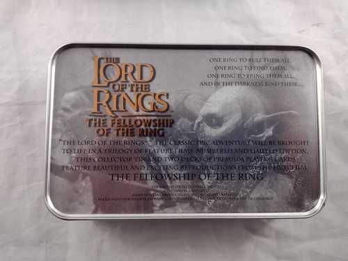 El Señor de los Anillos La Comunidad del Anillo Cartas y Hojalata Edición Limitada - Imagen 8 de 8
