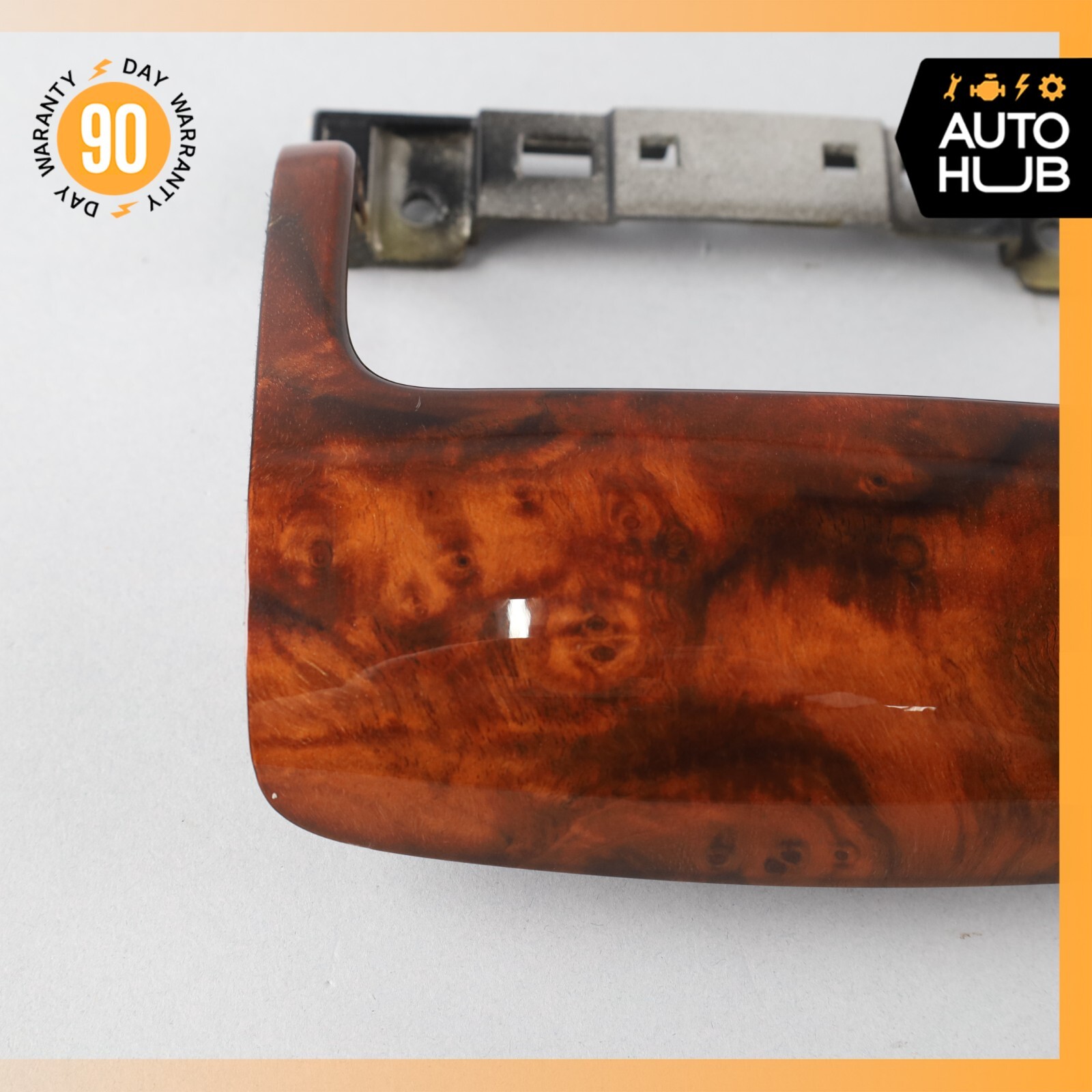 07-11 Bentley Continental GTC Rear Center Console Trim Bezel Wood OEM 62k