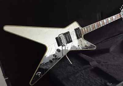 ギター Cracked Mirror_No brand KISS - PAUL STANLEY - CRACKED MIRROR ICEMAN MINI GUITAR