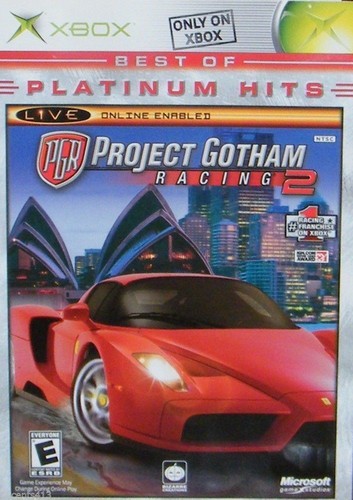 Project Gotham Racing 2 *Platinum Hits* (Microsoft XBOX) COMPLETE W/ MANUAL - Picture 2 of 2