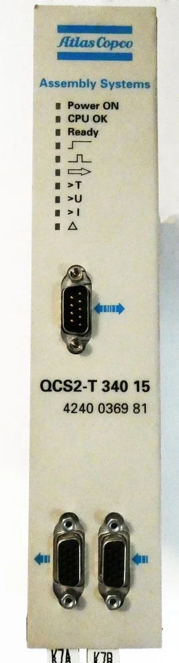 Unidad de control Atlas Copco QCS2-T 34015 QCS2-T 340 15 4240 0369 81 -usada- Foto 2 de 4