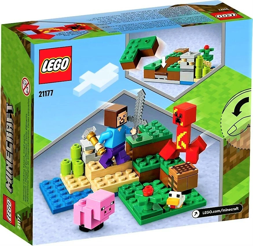 LEGO 21177 Minecraft CREEPER AMBUSH Red Exploding Creeper 72 Pc Collectible NEW - Image 2 of 4