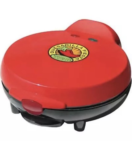 NOSTALGIA Electrics Quesadilla Maker w 8in Inch Griddle & 1 Touch Control - Picture 4 of 4
