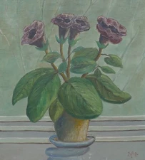 Unknown Impressionist - Still Life - Top Flower - Art Nouveau