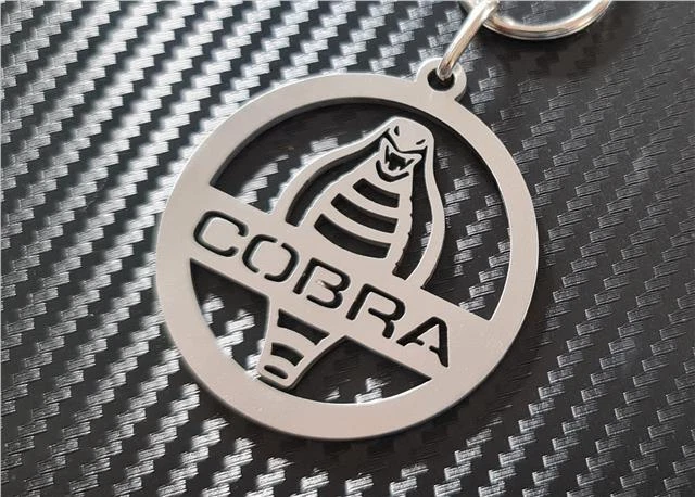 Shelby cobra shop keychain