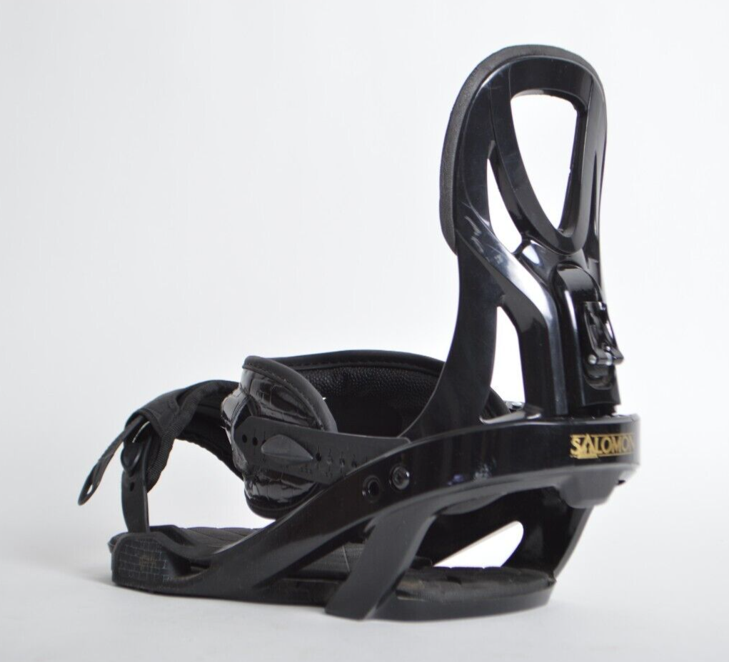 2012 Attacchi snowboard unisex Salomon Arcade Usati $200 L nero senza dischi