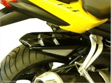 Guardabarros trasero Powerbronze aspecto carbono - dorado Yamaha FZ1 Naked ABS 2009-20
