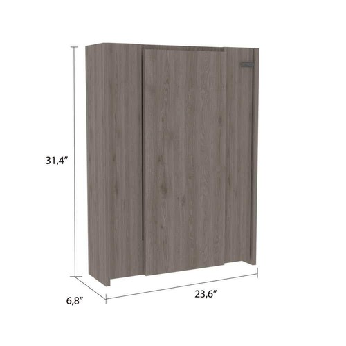 Huluwat Folding Table 23.6"W Foldable Rectangular w/ Wood Frame 60.4 lb Gray - Picture 3 of 8