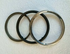 Chrome Bezel Glass Repair Kit for smiths 85 mm Speedo Tach Norton Triumph BSA