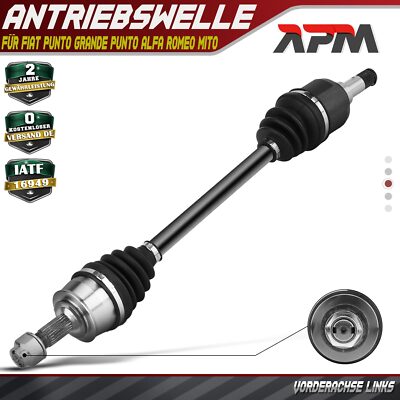 Antriebswelle Vorne Links ohne ABS Ring Schaltgetriebe für Fiat Punto Alfa Romeo