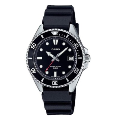 CASIO MDV-10-1A1 | Analog | Marlin Mini Edition | 100M Water Resistant | Black U