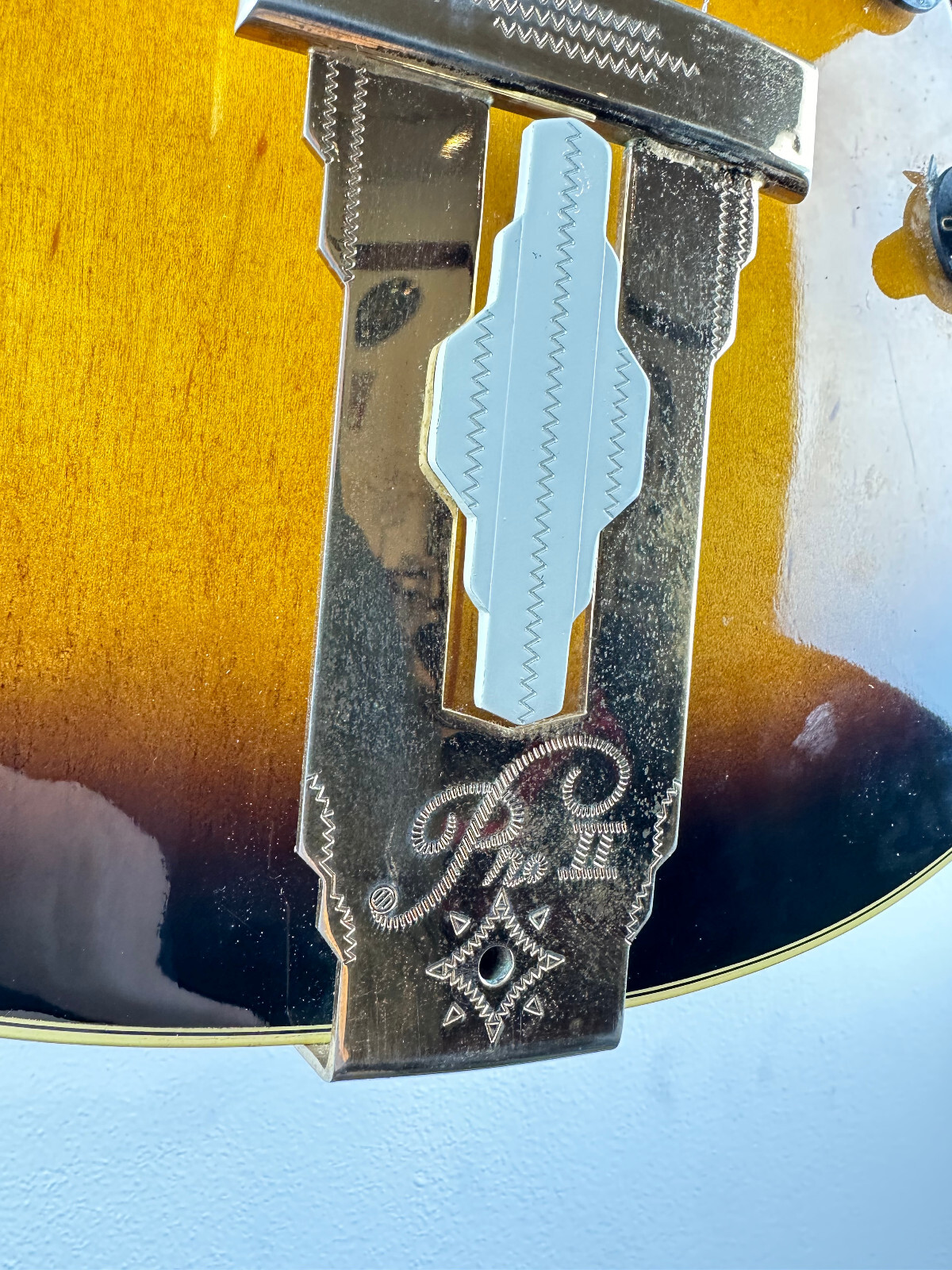 Aria Pro II Herb Ellis Signature PE175 1981 Sunburst Jazz Guitar Rare