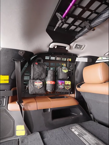 for Toyota Sequoia 2008-2022 Storage Molle Panel Rear Trunk Debris Side Pair - Video 1 of 1