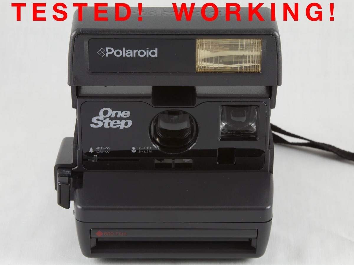 Vintage Original Polaroid OneStep 600 Instant Film Camera TESTED
