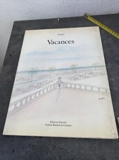 Ancien Livre Vacances Sempé Édition Denoel 1990 Dessin