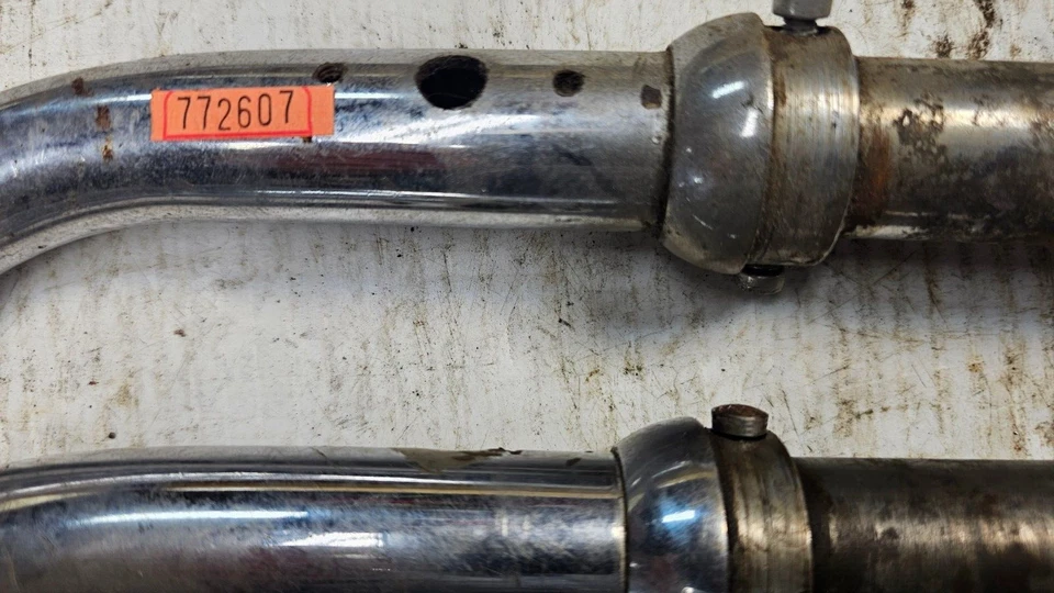 Manillar Springer OE 1949-1952 Harley Servicar G UL 45 EL Knucklehead FLH O607 Foto 3 de 4