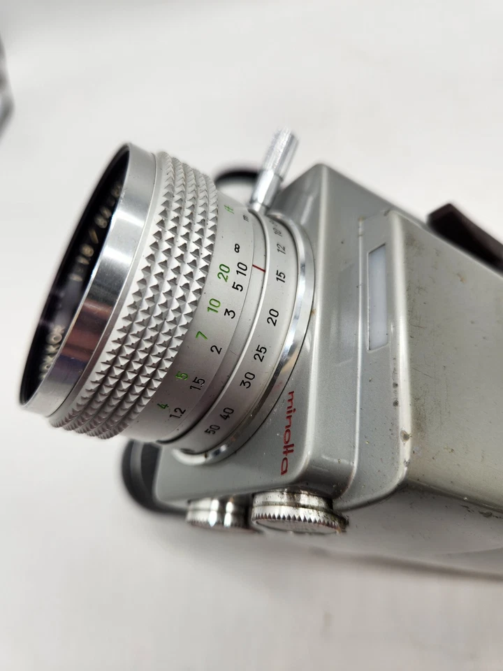 Cámara de película de cine MINOLTA Autopak-8 K11 Super 8 cámara de película de película sin probar Foto 3 de 4