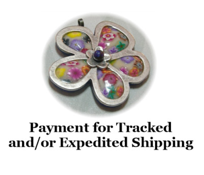 Payment for Tracked/Expedited Shipping (choose Ground Adv. or Priority Mail)