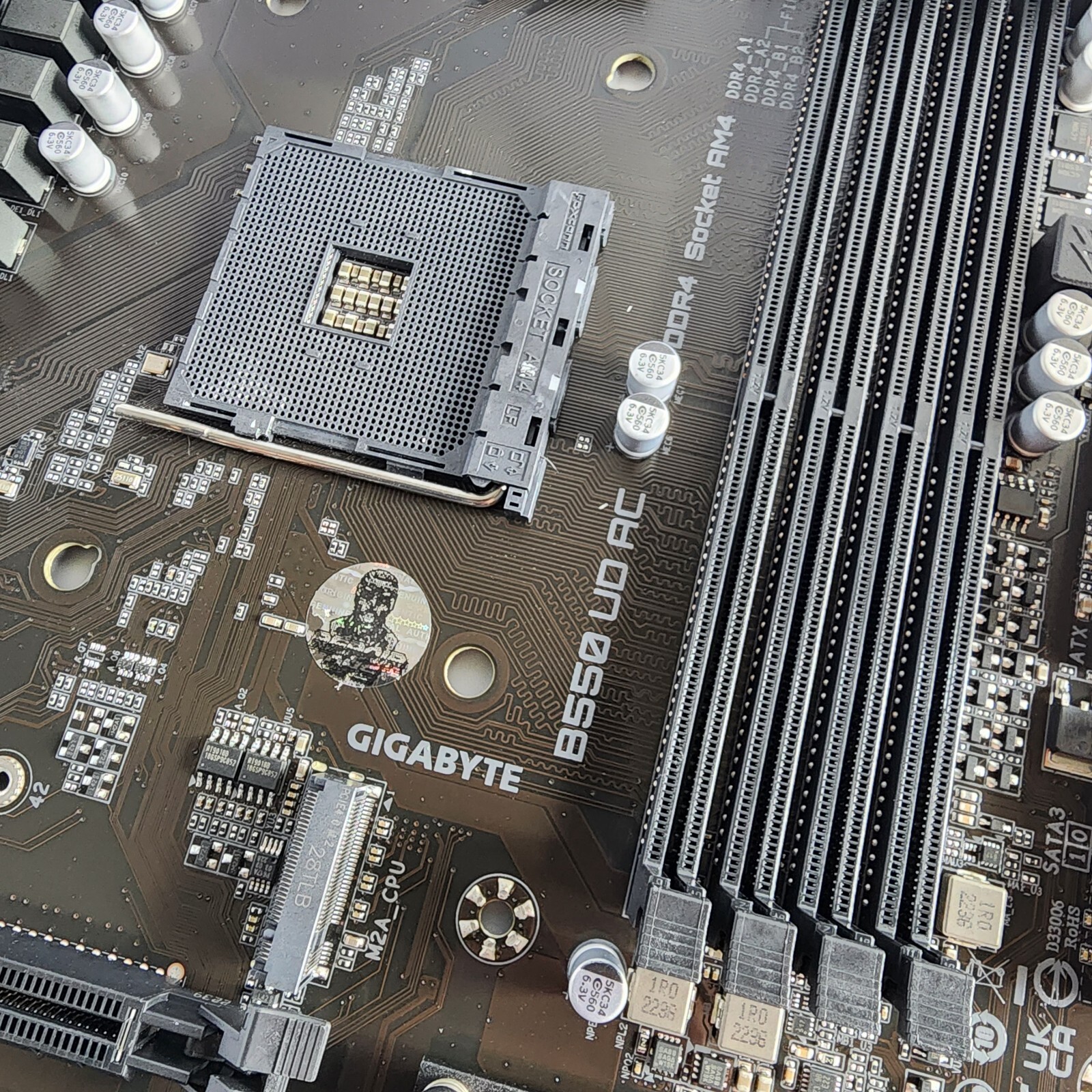 IBUYPOWER Gigabyte B550 UD AC Y1 WIFI AM4 DDR4 ATX Motherboard w