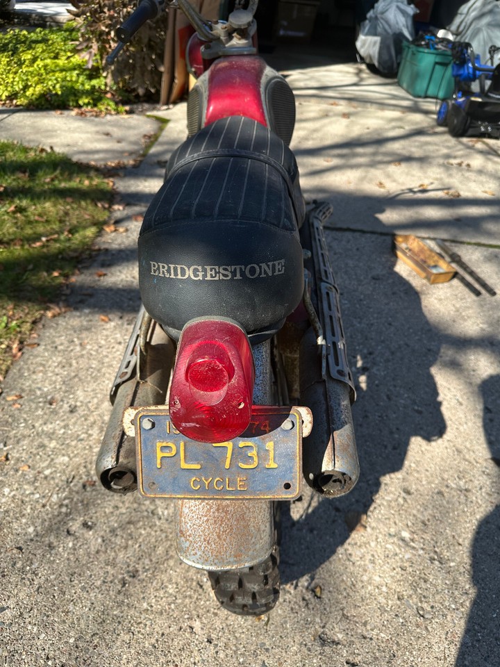 1967 Bridgestone Motorcycle 175 Dual Twin eBay