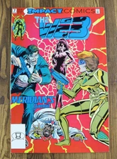 1992 DC Impact Comics The Web #7 VF/VF+