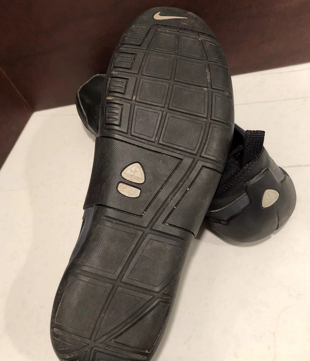 Nike Sz 12 ACG All Trac Amphibious Black Slip On | eBay