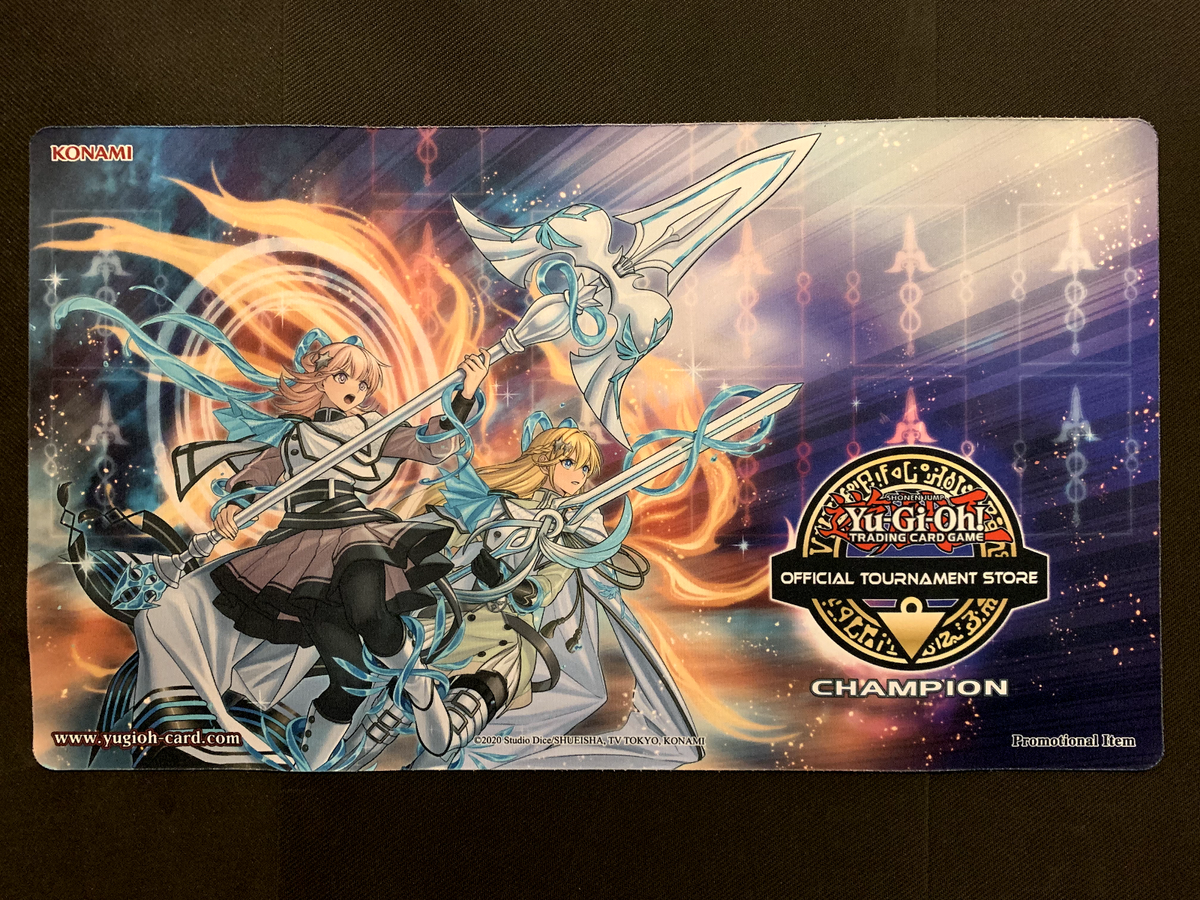 YUGIOH! Official Exosisters OTS Champion 2022 Exclusive Playmat