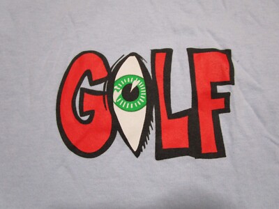 Golf Wang Shirt Mens Large Blue GOLF Eye Tyler The Creator Golf Wang Shirt Mens Large Blue GOLF Eye Tyler The Creator