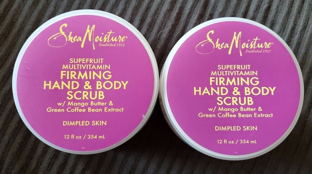 shea moisture hand & body scrub