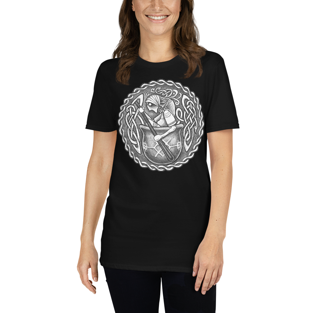 FILA T shirt stampata The Witches Row calderone celtico