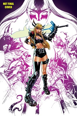 #ad MAGIK #1 J SCOTT CAMPBELL 1:25 RATIO 2ND PTG NM FREE TOPLOADER $69.99
