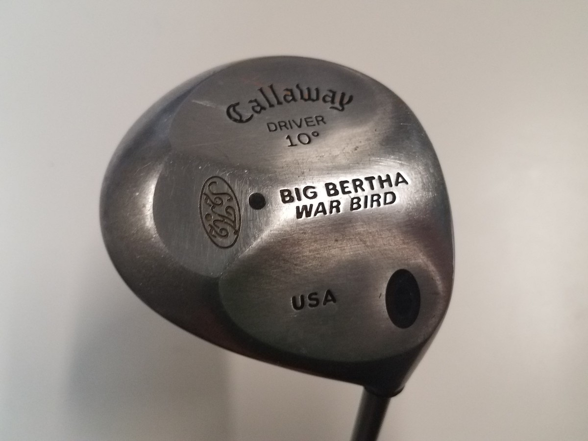 希少 Callaway Big Bertha Driver 10° Callaway Big Bertha War Bird Driver. 10 Degrees Loft