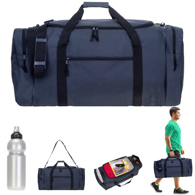 Reisetasche Sporttasche Saunatasche Sport Spear Gym Tasche 68 cm 658 XXL Grau +f