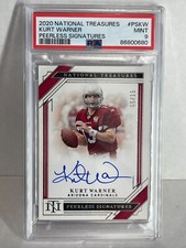 2020 National Treasures Peerless Signatures Kurt Warner HOF Signed AUTO /15 PSA