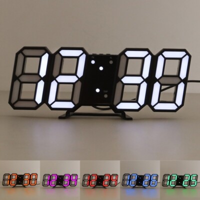 Digital Wanduhr Led Wanduhr Modern Fernbedienung Digitale Wanduhr