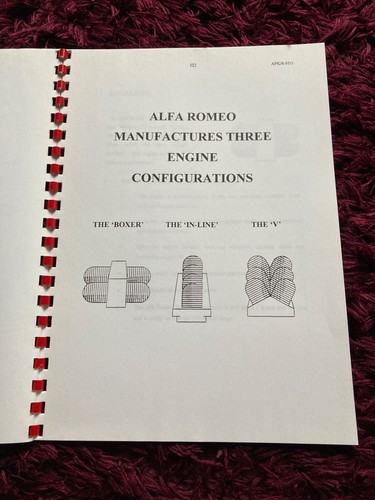 Alfa Romeo Sales Training Workbook 1995 - UK ENGLISH Issue - 145, 155, 164 - Picture 3 of 6
