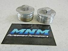 02-17 Honda GL1800 Goldwing GL 1800 Genuine Front Fork Tube Cap Bolt Caps Plug 2