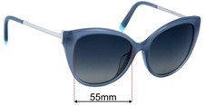 SFx Replacement Sunglass Lenses fits Tiffany  Co TF4166F - 55mm Wide
