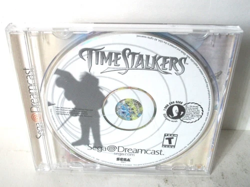 Time Stalkers Sega Dreamcast Game Case Disc Damaged Art RPG TimeStalkers