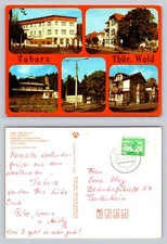 Tabarz Thür. Wald Postcard Vintage Hotel Scenes with Handwritten Message
