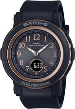 CASIO BABY-G BGA-2900AF-1AJF Solor Radio Women Watch Black New in Box