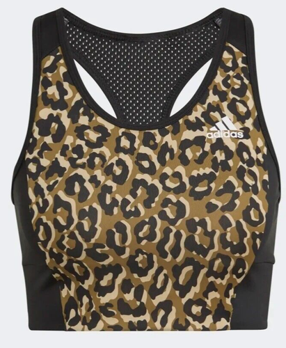 Adidas AeroReady BH Leopard Print Damen Training Small. GL3827 Probe - Bild 5 von 5
