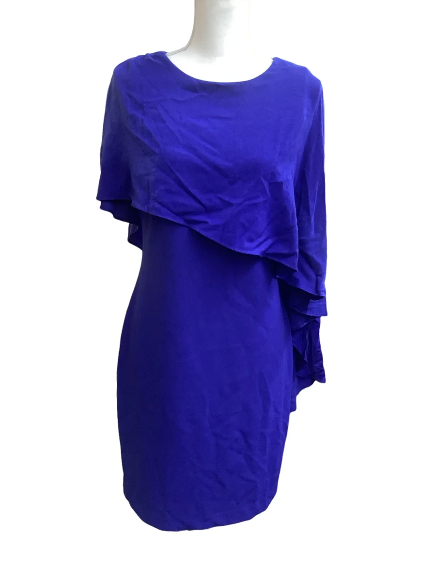 purple dkny dress