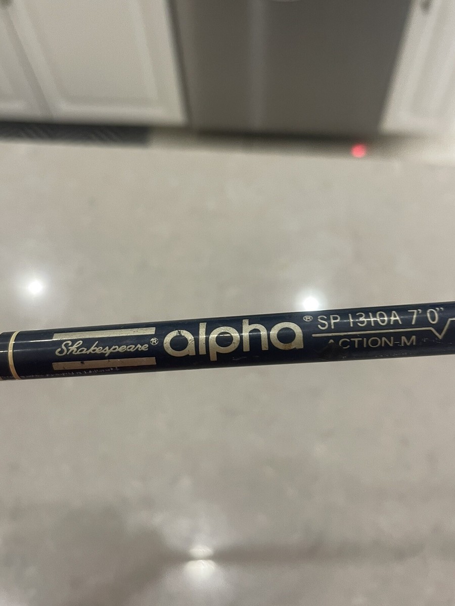 2 Piece Shakespeare Alpha SP1310A Fishing Rod - Used | eBay